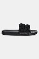 Παντόφλες Tommy Jeans BRAIDED SLIDE EN0EN02764 μαύρο SS25
