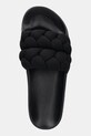 Παντόφλες Tommy Jeans BRAIDED SLIDE μαύρο EN0EN02764