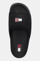 Tommy Jeans papuci COMFY POOL SLIDE negru EN0EN02765