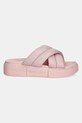 Natikači Tommy Jeans FLATFORM SANDAL EN0EN02775 roza SS25