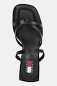 Tommy Jeans japonki skórzane THE SOHO SANDAL czarny EN0EN02781