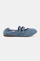 Балетки Tommy Jeans BALLERINA DENIM EN0EN02782 блакитний SS25