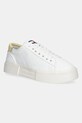 Tommy Jeans sneakers FLATFORM CANVAS SNEAKER Planet friendly alb EN0EN02792