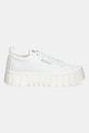 Tommy Jeans sneakersy FLATFORM SNEAKER NYLON EN0EN02793 biały SS25