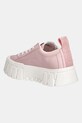 Obuv Tenisky Tommy Jeans FLATFORM SNEAKER NYLON EN0EN02793 ružová