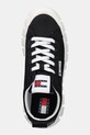 Кросівки Tommy Jeans FLATFORM SNEAKER NYLON чорний EN0EN02793