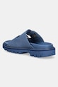 Παπούτσια Παντόφλες σουέτ Tommy Jeans DOUBLE STRAP SANDAL SUEDE EN0EN02797 μπλε