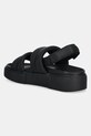 Παπούτσια Σανδάλια Tommy Jeans FLATFORM SANDAL EN0EN02802 μαύρο