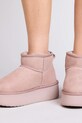 Замшевые сапоги Emu Australia Stinger Micro Flatform W13082.CARO