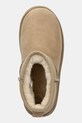 Замшеві чоботи Emu Australia Stinger Micro Flatform бежевий W13082.SAND
