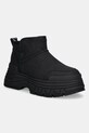 Buffalo śniegowce Fusion Slip On Lo Warm brak zapięcia czarny 1270112.BLK
