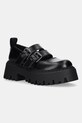 Buffalo mocasini Aspen Mary imitatie de piele negru 1624078.BLK