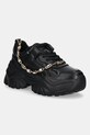 Buffalo sneakersy Bliss Chain Planet friendly czarny 1636294.BLK