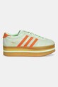 adidas Originals sneakersy zamszowe Gazelle Stack JR8180 zielony SS25
