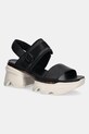 Σανδάλια Sorel KINETIC IMPACT SLINGBACK υφασμάτινο μαύρο 2030481012