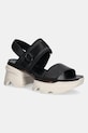 Σανδάλια Sorel KINETIC IMPACT SLINGBACK υφασμάτινο μαύρο 2030481012