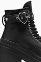 Δερμάτινα ελαφριά παπούτσια Converse Chuck 70 De Luxe Heel Valentine's Day μαύρο A10634C