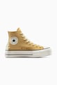 Кеды Converse Chuck Taylor All Star Lift платформа бежевый A12551C