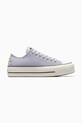 Converse scarpe da ginnastica Chuck Taylor All Star Lift platform violetto A12553C