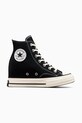 Kecky Converse Chuck 70 Wedge vysoká černá A12563C