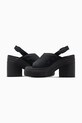 Converse sandale Chuck 70 De Luxe Heel Nu negru A12567C