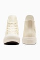 Obuwie Converse trampki skórzane Chuck Taylor All Star Lift A12764C biały