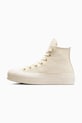 Converse trampki skórzane Chuck Taylor All Star Lift A12764C biały