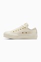 Converse tenisi de piele Chuck Taylor All Star Lift A12765C alb