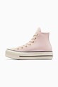 Замшевые кеды Converse Chuck Taylor All Star Lift A13823C розовый