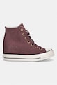 Converse Chuck 70 Wedge női velúr tornacipő A13834C lila SS25