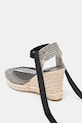 Obuv Espadrilky Guess CHARMI FLJCHA.FAB04.PEWTE čierna