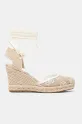 Guess espadrile CYRENA FLJCYR.FAB04.WHITE bej SS25