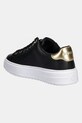 Παπούτσια Αθλητικά Guess DENESA12 FLJD12.LEA12.BLKGO μαύρο