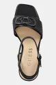 Sandále Guess GANIKA čierna FLJGNK.FAB03.BLACK