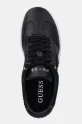 Guess sneakersy skórzane JAZLIE czarny FLJJAZ.LEA12.BLACK