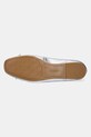 Guess balerini de piele KAYRA FLJKAY.LEM02.SILVE argintiu