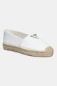 Espadrilky Guess JOLANDY plochý biela FLJLND.LEA14.WHITE
