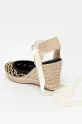 Obuv Espadrilky Guess CYRENAM FLJNAM.FAB04.BLACK čierna