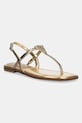 Sandále Guess RAINEY4 plochý zlatá FLJRA4.LEL21.BRONZ
