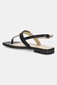 Încălțăminte Guess sandale de piele REALITY FLJREL.LEA21.BLACK negru