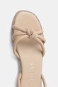 Guess sandale de piele SLONE bej FLJSLO.LEA03.TAUPE