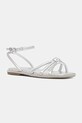 Guess sandale de piele SLONE piele argintiu FLJSLO.LEM03.SILVE