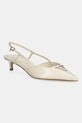 Guess pantofi cu toc JESSON2 calcai expus bej FLJSS2.PAF05.CREAM
