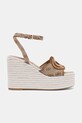 Σανδάλια Guess TANVEEY FLJTEE.FAL04.BEIBR καφέ SS25