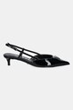 Kožené lodičky Guess JESSON FLPJES.PAT05.BLACK čierna SS25