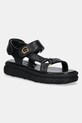 Guess sandale lânăRA platformă negru FLJLAN.ELE03.BLACK