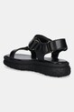 Încălțăminte Guess sandale lânăRA FLJLAN.ELE03.BLACK negru