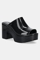 Melissa papuci MELISSA MULE HYPE AD gros negru M.36026.BI526