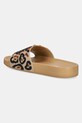Încălțăminte Melissa papuci MELISSA ANIMAL PRINT SLIDE AD M.36097.BG892 maro