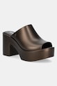 Шлепанцы Melissa MELISSA MULE HYPE METALLIC AD кирпичик коричневый M.36497.BI597
